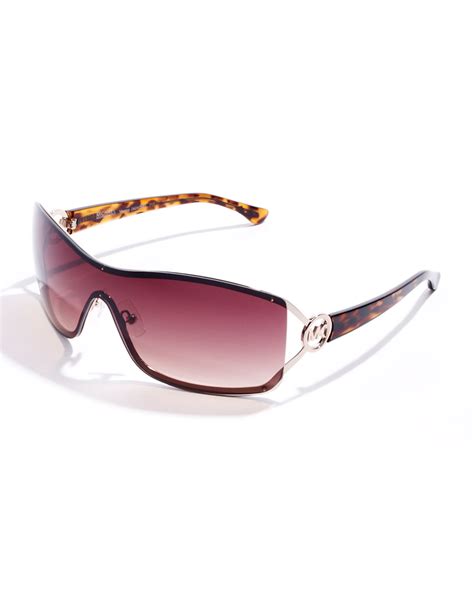 michael kors oversize flat top sunglasses rimless|michael kors sunglasses for sale.